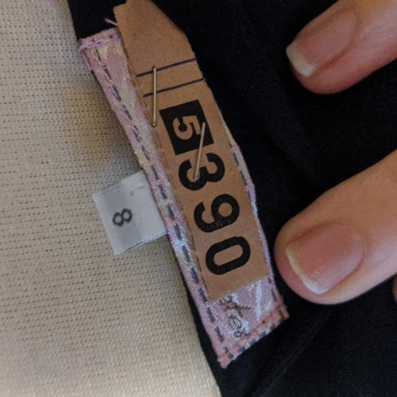 Little Black Silk Dress - Picture 4 of 6